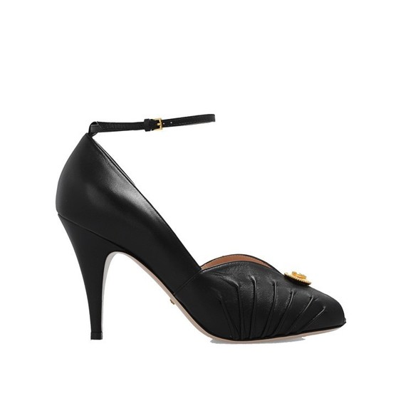 Gucci Black Leather Pumps - NWT